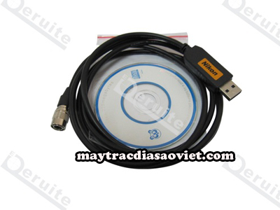 Cáp trút usb máy toàn đạc Nikon